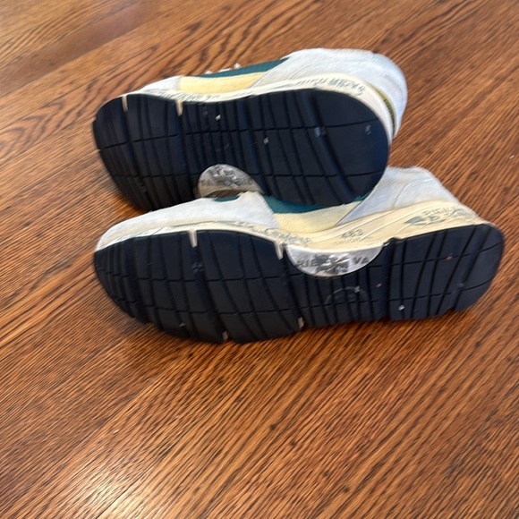 Premiata Mase 5680 Sneakers 💚 | Green Suede + Nylon | EU 44 - Picture 7 of 9